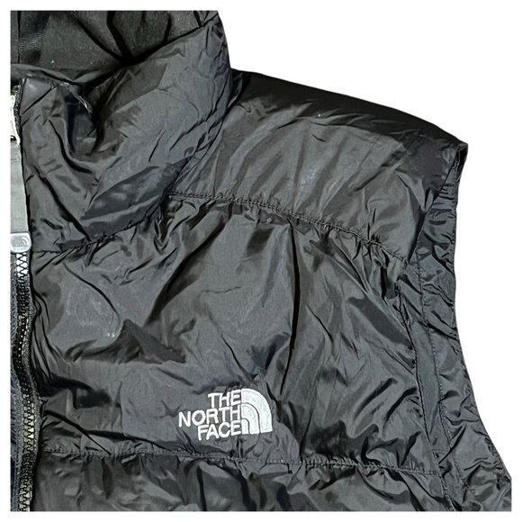 The North Face 1996 Retro Nuptse Vest 550 Down Puffer Jacket Black XL Vintage - Picture 4 of 16